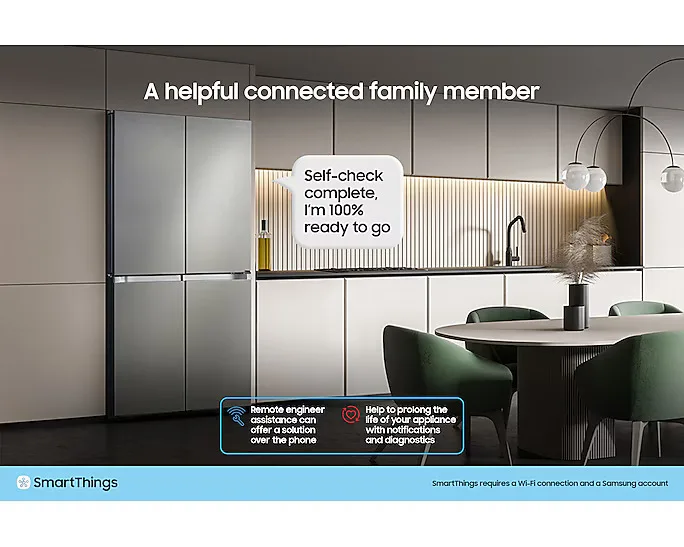 Samsung Bespoke AI 4 Door French Door Refrigerator SpaceMax 674L - Image 8