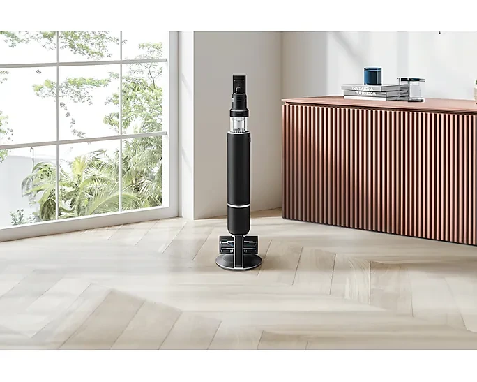 Samsung Bespoke Jet™ AI Cordless Stick Vacuum Cleaner, Max 280W Suction Power With All-in-One Clean Station - Satin Black VS28C9784QK/EU