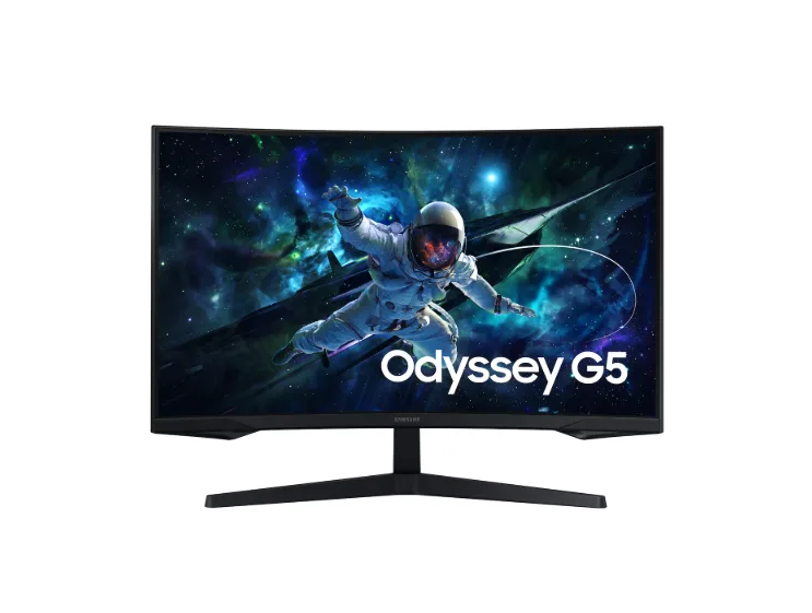 Samsung 32" Odyssey G5 G55C QHD 165Hz Curved Gaming Monitor | 1ms & FreeSync