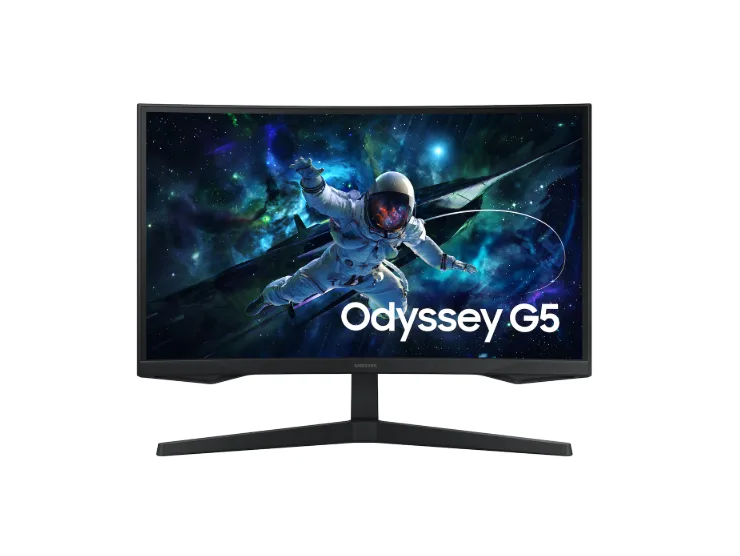 Samsung 27" Odyssey G55C QHD 165Hz Curved Gaming Monitor | 1ms & HDR10