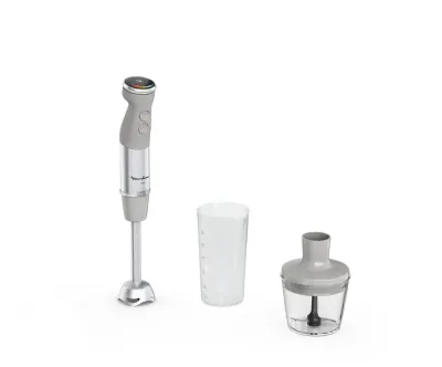 Moulinex Quickchef+ Hand Blender 1000W - Grey (DD672B10/870)