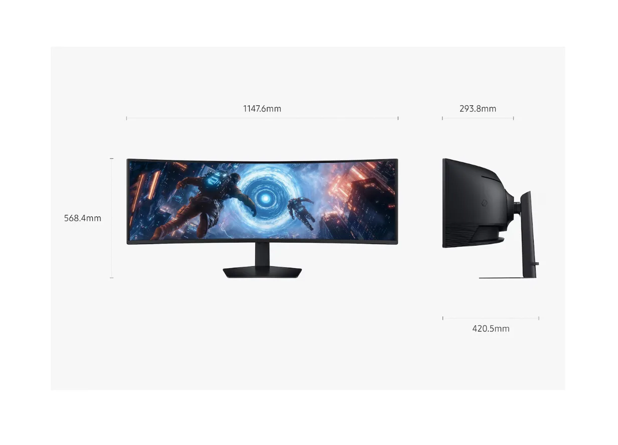 49" Odyssey G9 G91F DQHD 144Hz Gaming Monitor - Image 3