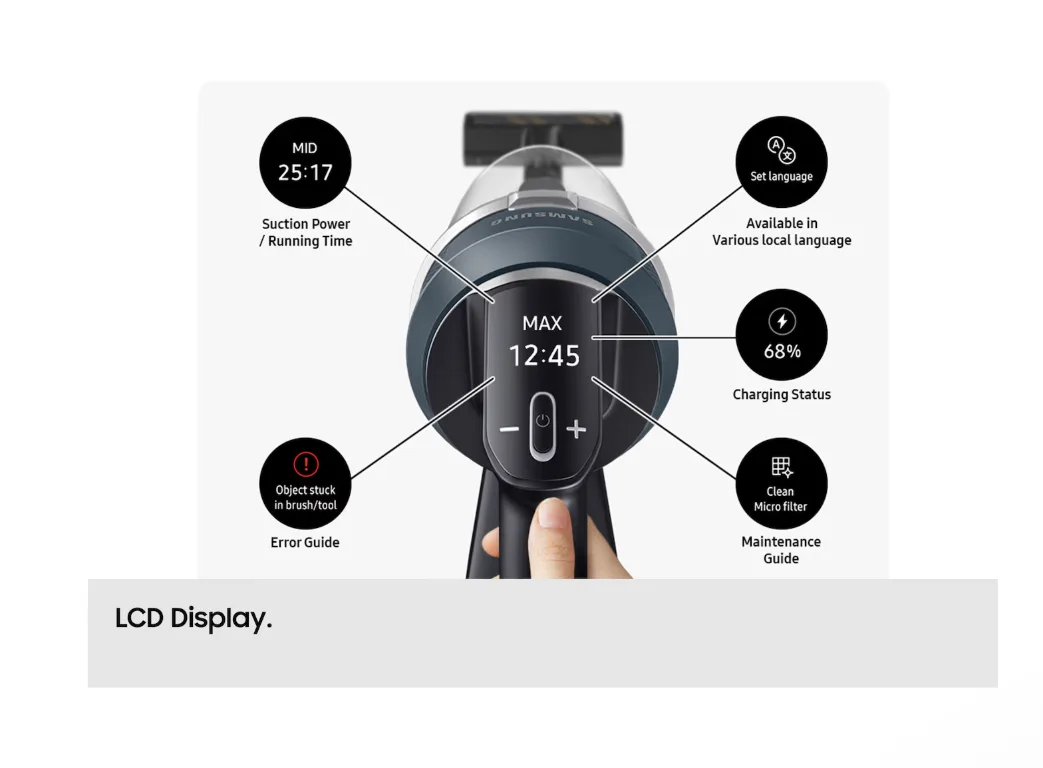 Jet 85 Complete Extra Stick Vacuum Cleaner Hexajet Motor 210W - Image 3