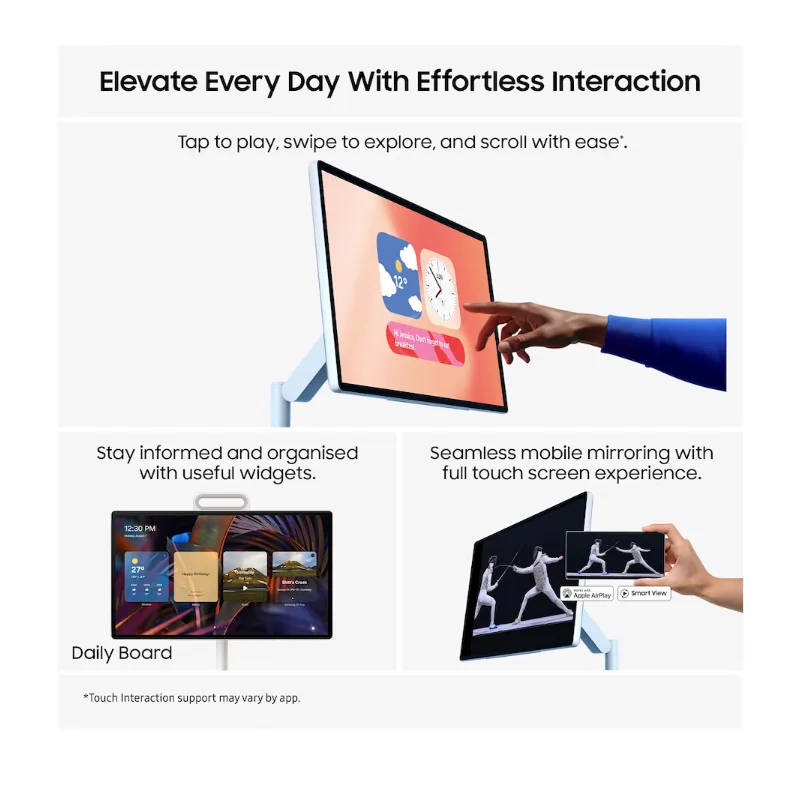 27" The Movingstyle QHD Portable AI Smart TV - Image 3