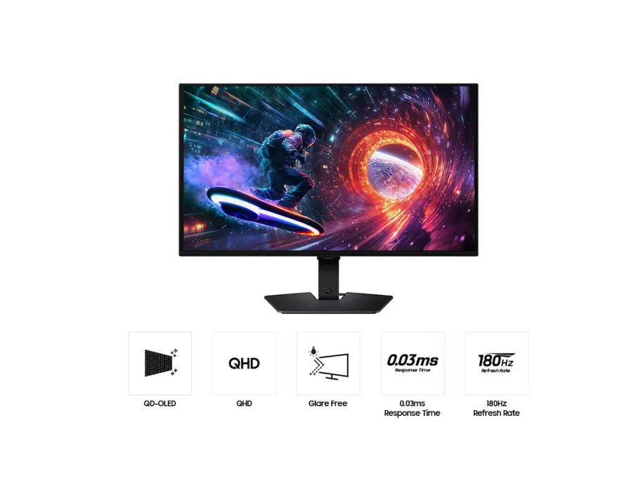 Samsung 27" Odyssey OLED G5 (G50SF) QHD Gaming Monitor - Image 2