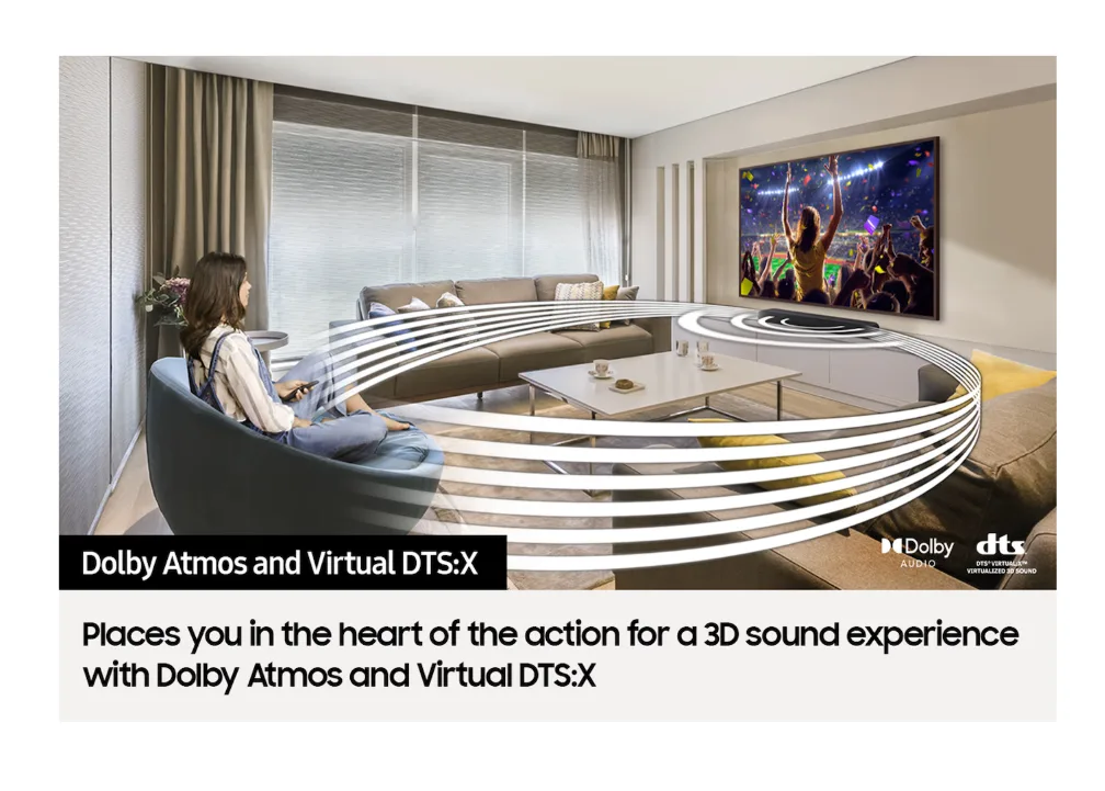 SAMSUNG 3.0ch S-Series All-in-One Compact Soundbar (HW-S50B) - Image 4