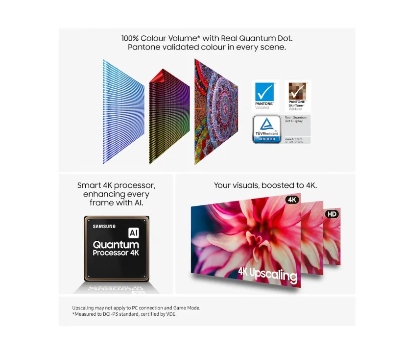 SAMSUNG 65" QEF1 QLED 4K Vision AI Smart TV (2025) - Image 2