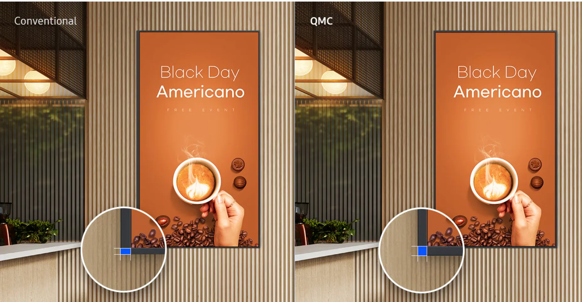 SAMSUNG Name: 75" QM75C 4K UHD 24/7 Professional Smart Signage Display - Image 4
